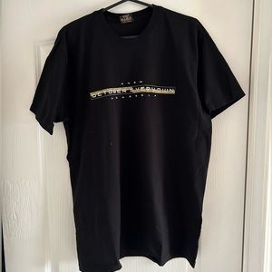 OVO T shirt men’s large black and gold